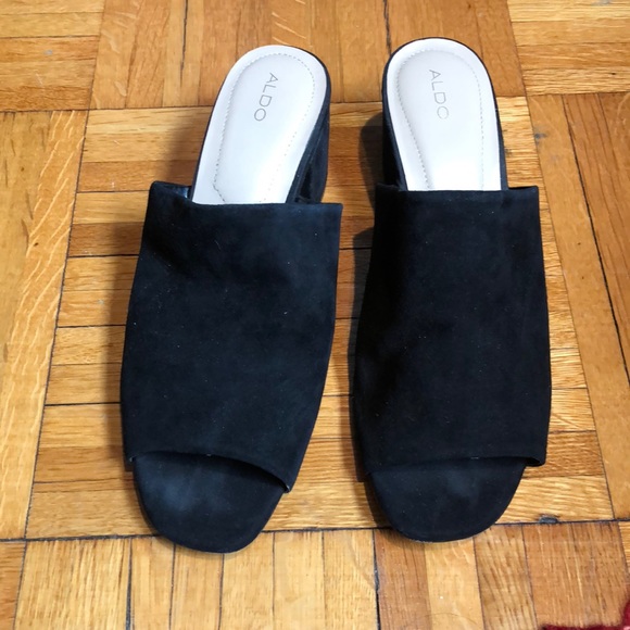 Aldo Shoes - Aldo Black mules